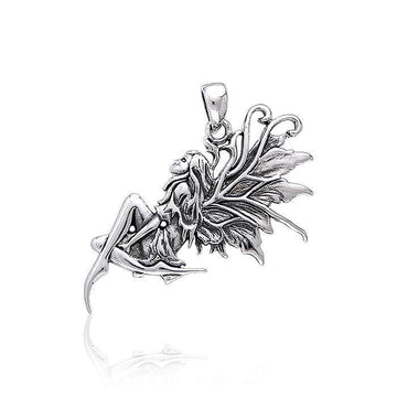 Amy Brown Birth of Magic Fairy ~ Sterling Silver Jewelry Pendant TP1666 - Jewelry